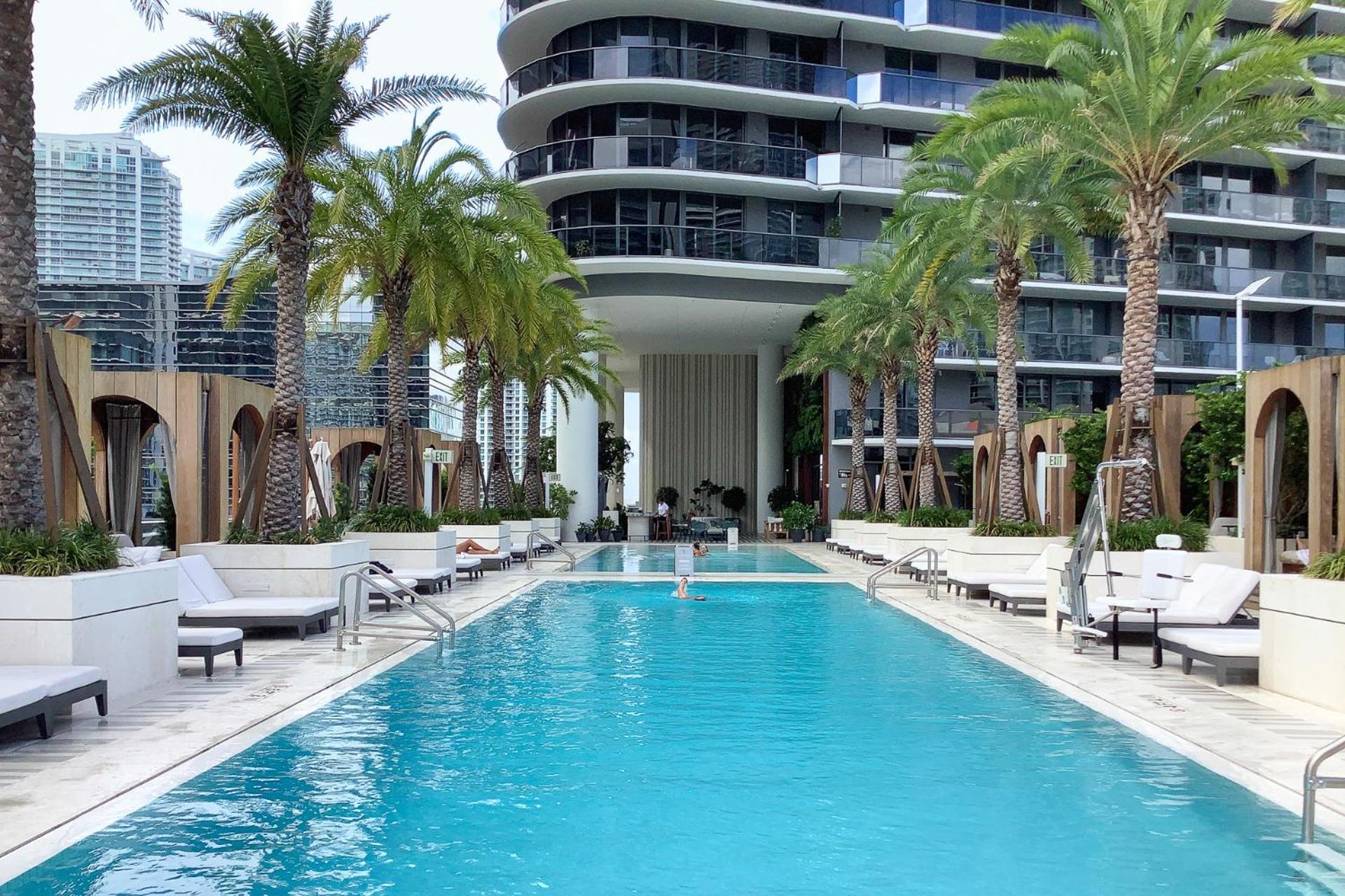 Wonderful King Suite With Pool At Sls Lux Brickell Miami Exterior foto