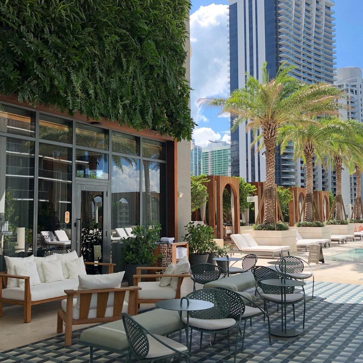 Wonderful King Suite With Pool At Sls Lux Brickell Miami Exterior foto
